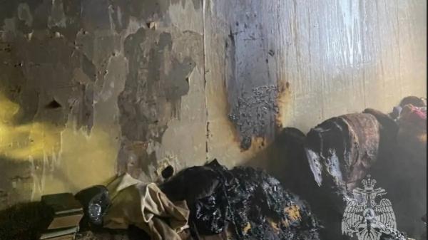 Двое человек погибли в&nbsp;сгоревшей квартире в&nbsp;Гаджиево
