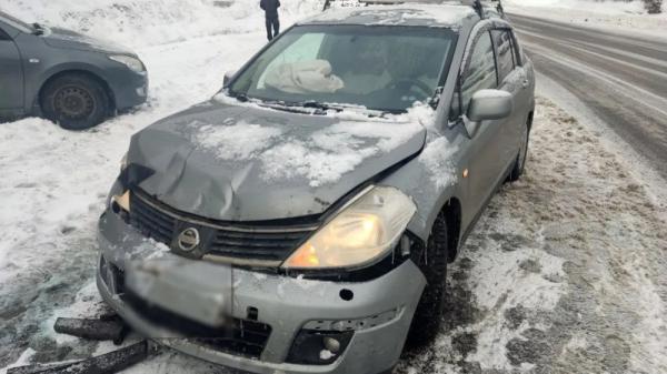 Мурманчанка пострадала в&nbsp;лобовом ДТП из-за плохого качества дороги