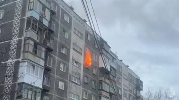 Пожар на&nbsp;Ломоносова в&nbsp;Мурманске унес жизнь человека